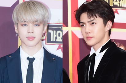 Begini Jadinya Sehun-Jimin BTS Pakai Kemeja Kembar, Ganteng Siapa?