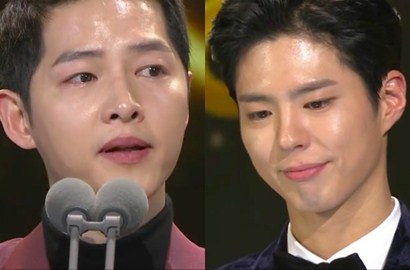 Nangis Lihat Pidato Park Bo Gum, Song Joong Ki Ditertawakan Song Hye Kyo