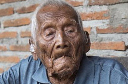 Ultah Mbah Gotho Manusia Tertua dari Indonesia Jadi Sorotan Dunia