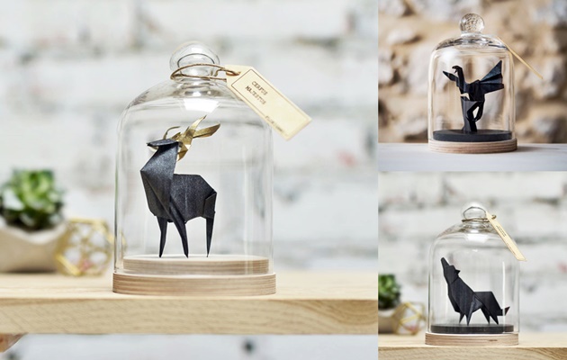 Unik, Seniman Ini Sulap Origami Biasa Jadi Keren Dengan Toples Kaca