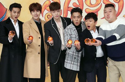 Kocaknya Tingkah Ahn Jae Hyun-Kyuhyun cs di Jumpa Pers 'Journey to the West'