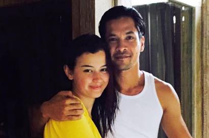 Gelendotan Manja, Heboh Siku Lengan Kimberly Ryder 'Nemplok' di Bagian 'Intim' Edward Akbar