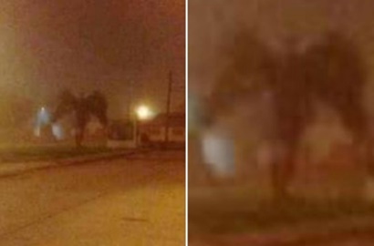 Bikin Heboh, Intip Foto Viral Sosok Misterius 'Iblis' atau 'Malaikat'?