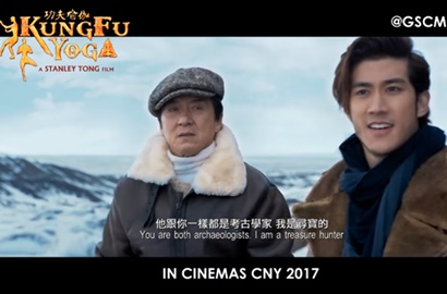 Nari India, Jackie Chan-Aarif Rahman Kece di Trailer Internasional 'Kung Fu Yoga'