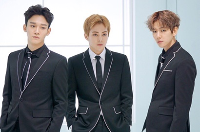 Kalem, Begini Kompaknya EXO-CBX Saat Syuting MV 'Crush U'