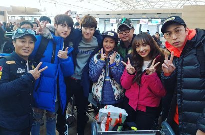 Jin BTS Pamer Kumis Lumpur, Gong Myung Pede Pose Jelek di BTS 'LOTJ' Sulawesi