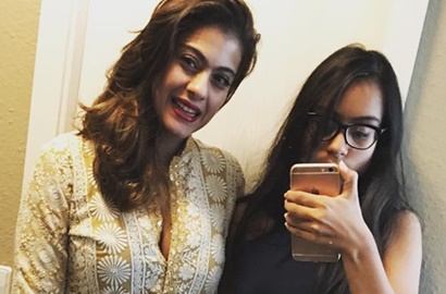 Mirip Sahabat, Mesranya Kajol Kencan dan Makan Bareng Nysa