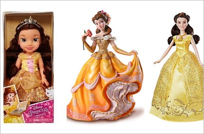 Heboh, Boneka 'Beauty and the Beast' Emma Watson Mirip Justin Bieber?