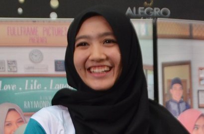 Main 'Cahaya Cinta Pesantren', Ini Pengalaman Unik Febby Blink