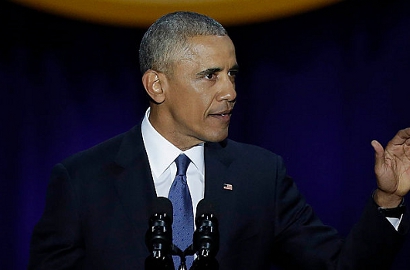 Presiden Obama Sampaikan Pidato Perpisahan, Begini Antusiasme Publik