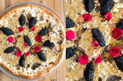 Luar Biasa, Restoran Ini Sajikan Pizza Rp 26,5 Juta dengan Topping Emas