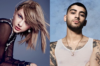Intip Pose Keren Taylor Swift-Zayn Malik di MV 'I Don't Wanna Live Forever'