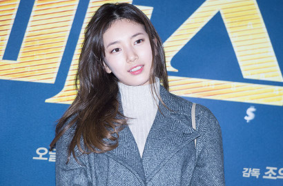 Pamer Bahu Mulus, Cantiknya Suzy di GDA 2017 Dijamin Bikin Silau