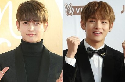 Ketemu di GDA, Minho SHINee Girang Peluk dan Pukul Pantat V BTS Berkali-Kali
