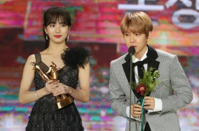 Tatap Mesra Suzy di GDA 2017, Baekhyun Malah Jadi Bahan Olokan Netter