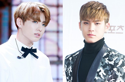 Curi-Curi Pandang ke Mingyu, Imutnya Jungkook Senyum Malu di GDA