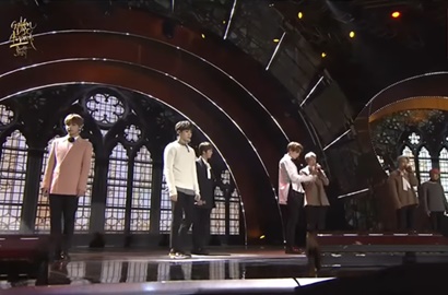 Keren! BTS Tampil Kalem Cover 'Without a Heart' 8Eight di GDA 2017