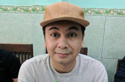 Misterius, Raditya Dika Bocorkan Poster Film 'The Guys' Bareng Pevita Pearce