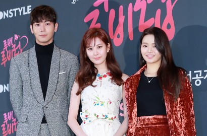 Tampil Beda Gaya, Cantiknya Seohyun - Z.Hera di Presscon 'Ruby Ruby Love'