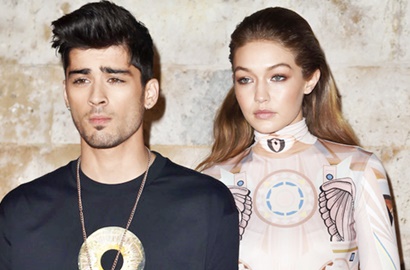 Pakai Cincin di Jari Manis, Gigi Hadid Terima Lamaran Zayn Malik?