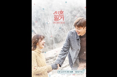 Mesranya Goo Hye Sun Sandaran Manja ke Ahn Jae Hyun di 'Honeymoon Diary'