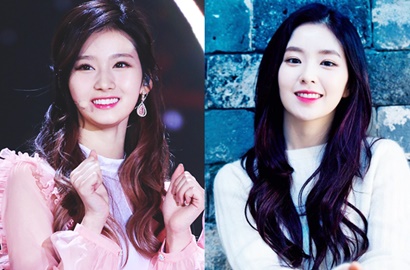 Pakai Dress Bermodel Sama, Lebih Cantik Irene Atau Sana?