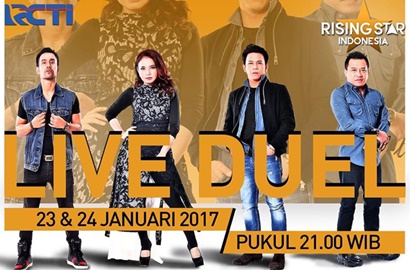 Masuki Babak Live Duel, Rating 'Rising Star Indonesia' Season 2 Meroket