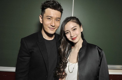 Menggemaskan, Angelababy-Huang Xiaoming Pamer Foto Pertama Bayinya