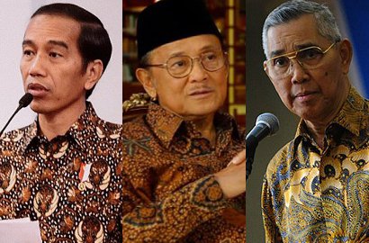 Minta Nasihat, Jokowi Undang Habibie dan Try Sutrisno ke Istana