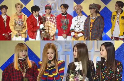 Bikin Histeris Buka Acara, NCT 127-Black Pink Langsung Boyong Rookie Award di SMA 2017