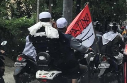 Heboh Bendera RI Bertulisan Arab, Satu Pelaku Berhasil Ditangkap
