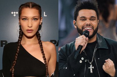 Tinggalkan Selena Gomez, The Weeknd Bertemu Bella Hadid Lagi