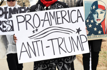 Beragam Aksi Demo di Dunia Protes Pelantikan Presiden AS Donald Trump