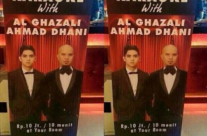 Heboh Tarif Karaoke Bareng Dhani dan Al Ghazali Rp 10 Juta, Ini Kata Manajemen