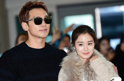 Mesra di Bandara, Bentuk Cincin Kawin Rain dan Kim Tae Hee Jadi Sorotan