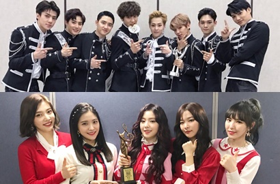 Tanpa Photoshop, Seperti Ini 'Wajah Asli' Member EXO, Red Velvet Cs