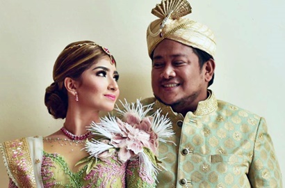 Bikin Iri, Raman 'Mohabbatein' Hadiri Pernikahan Fiona Fachru Nisa 'Pangeran'