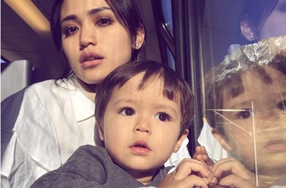 Kalahkan Rafathar-Arsy cs, El Barack Menang Gorgeous Baby di Infotainment Awards