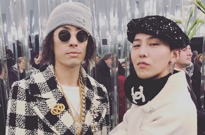 Selain Park Shin Hye, G-Dragon Juga Undang Vanness Wu ke Pameran Eksklusif