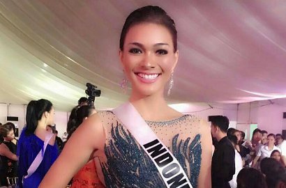 Cantik Bak Bidadari, Kezia Warouw Pakai Gaun Karya Ivan Gunawan di Ajang Miss Universe