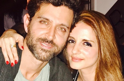 Pamer Foto Pelukan, Mantan Istri Hrithik Roshan Bikin Heboh Netter