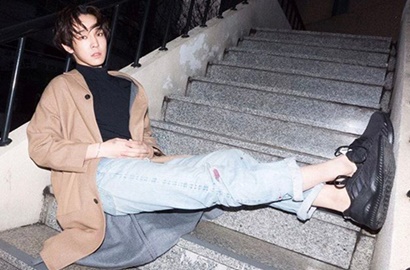 Bikin Geger Lagi, Nam Tae Hyun Pede Selfie Sambil Merokok