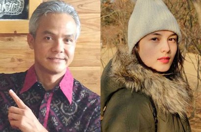 Gubernur Jateng Ganjar Pranowo Jodohkan Chelsea Islan dengan Sang Putra?