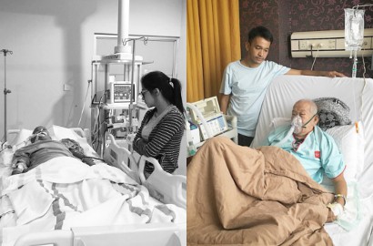 Ayah Ruben Onsu Koma, Sarwendah dan Thalia Ikut Nangis