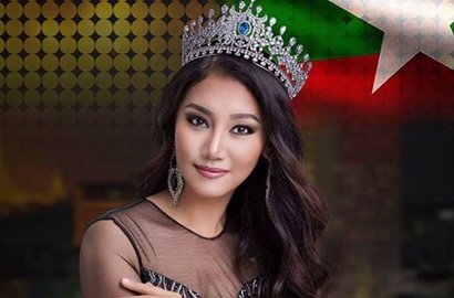 Gaun Unik Myanmar Rebut Gelar Kostum Nasional Terbaik Miss Universe 2016
