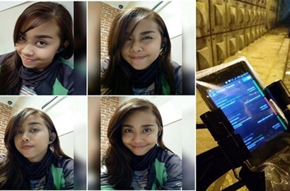 Kehujanan Hingga Basah Kuyup, Kisah Driver Gojek Cantik Ini Jadi Viral