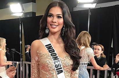 Hanya Masuk 13 Besar di Miss Universe, Kezia Warouw: Terima Kasih Indonesia