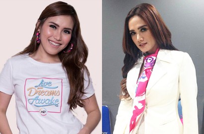 Anak Kecil Melotot Pandangi Ayu Ting Ting dan Mulan, Ini Reaksi Netter