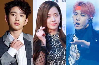Jadi MC 'Inkigayo' Bareng, Jinyoung-Jisoo Beri Kejutan Ultah untuk Doyoung NCT 127