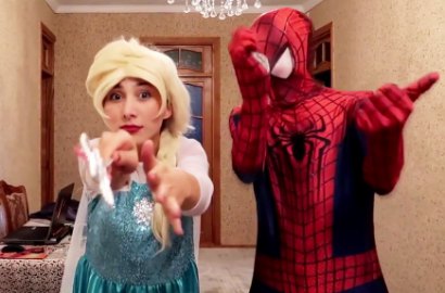 Beredar Video Spider Man-Elsa Bermuatan Seksual, Orangtua Resah